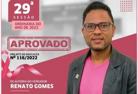 Projeto Do Vereador Renato Da Katiara Que Solicita Uma Unidade Para