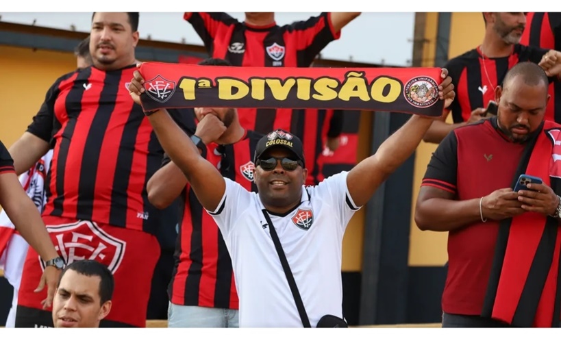 Série B: Vitória vence o Novorizontino e confirma acesso à Série A