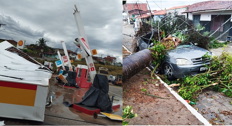 Chuva E Vento Forte Deixam Rastro De Destrui O Em S O Miguel Das Matas